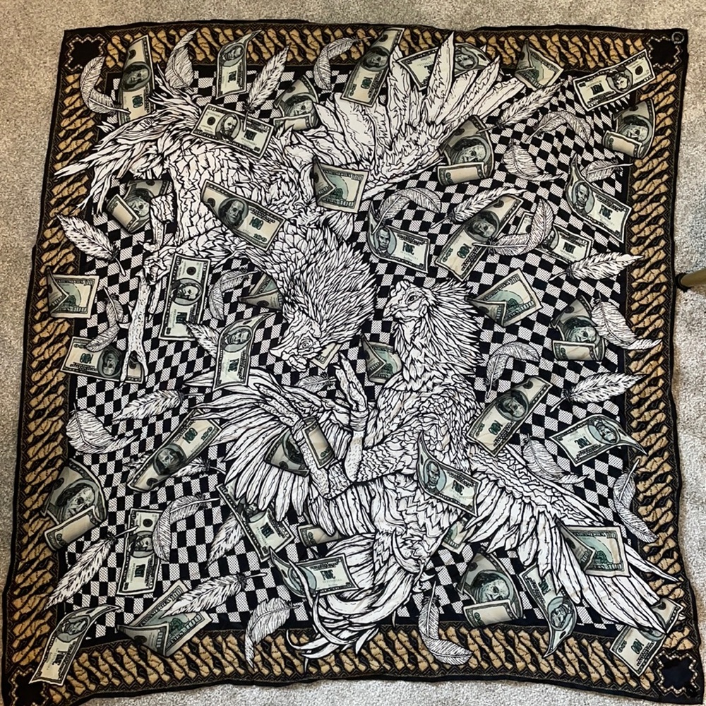Jean Paul Lespagnard silk scarf